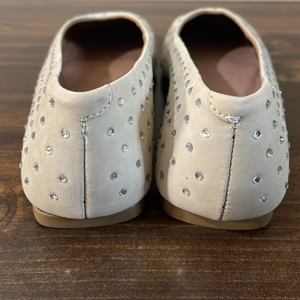 Anthropologie Vicenza Crystal Embellished Ballet Flats Sz. 8 NWOB - Picture 9 of 14